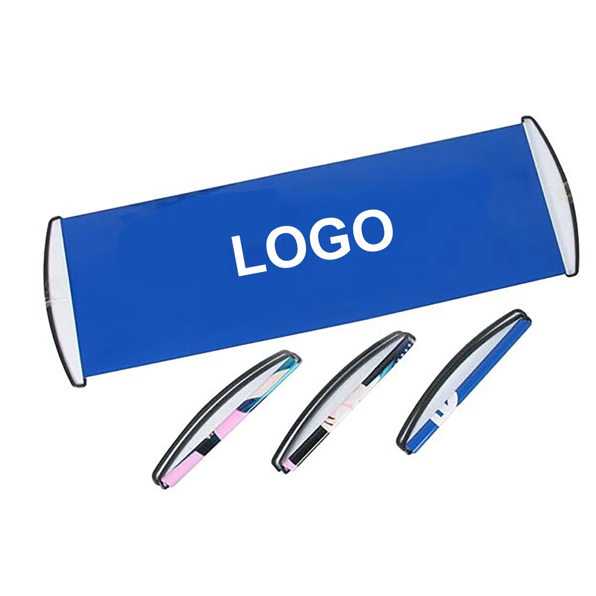 Custom Handheld Roller Banner Flags 1