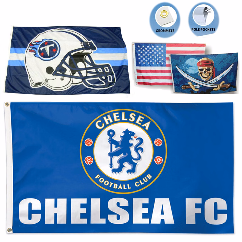 Full Color Custom Flag - 3' X 2'