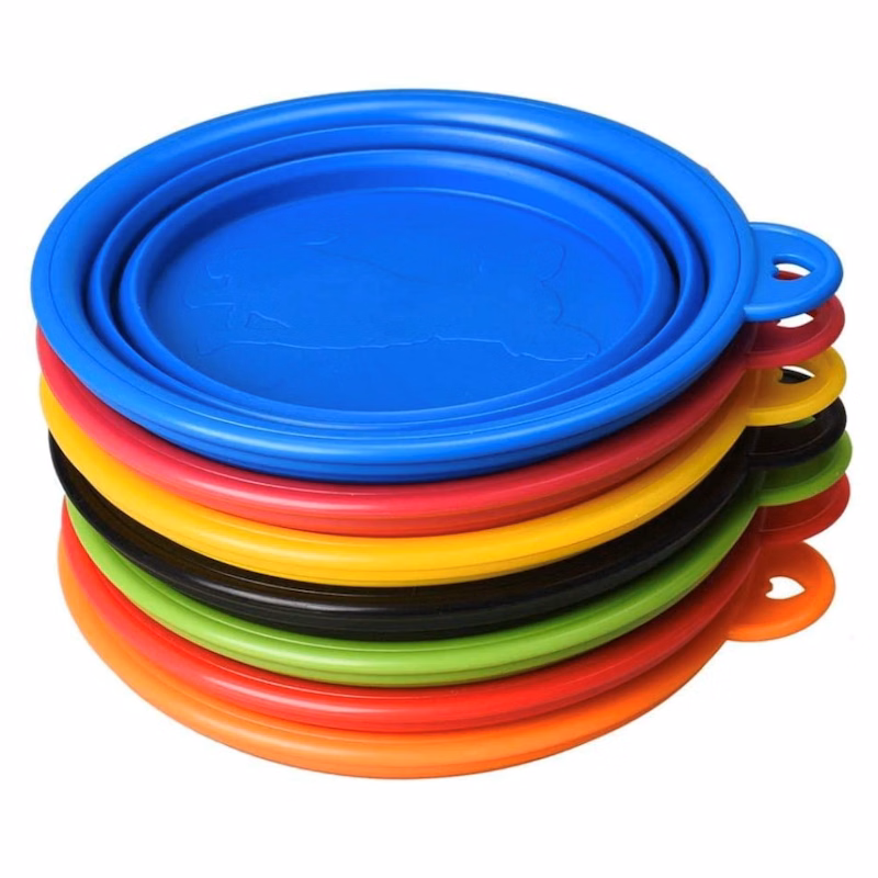 Collapsible pet bowls