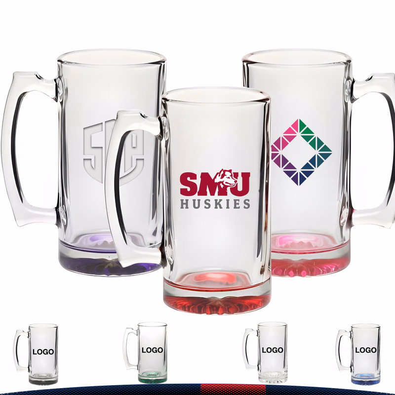 25 oz. Libbey Bery Glass Beer Mugs