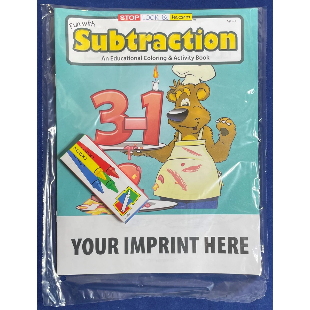 COLORING SET - Fun With Subtraction Coloring Book Fun Pack 1
