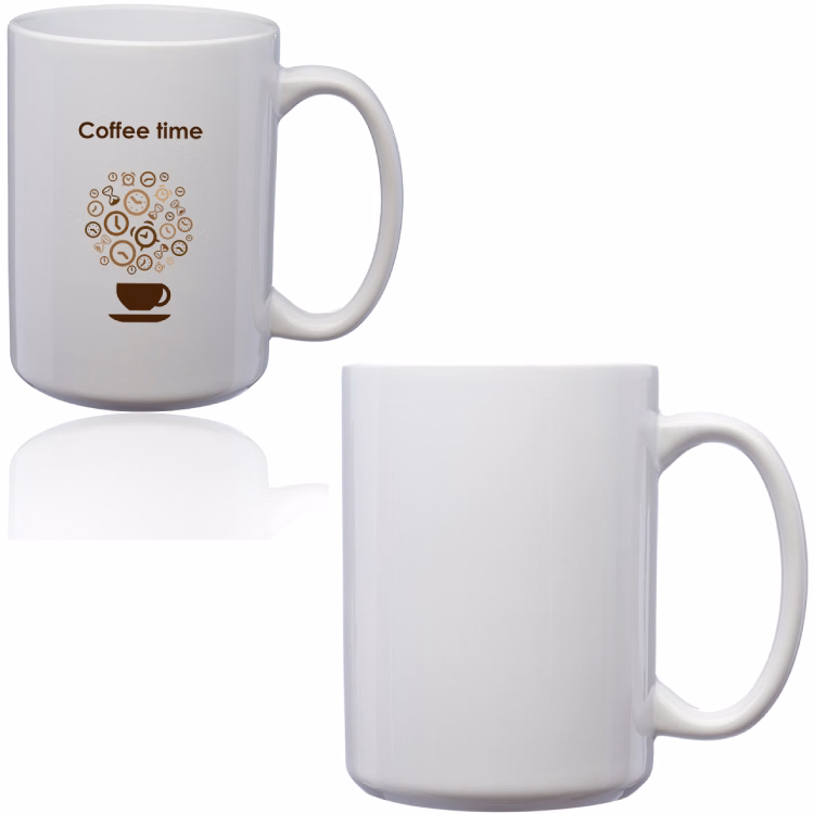 15 oz. Large El Grande Coffee Mug - White