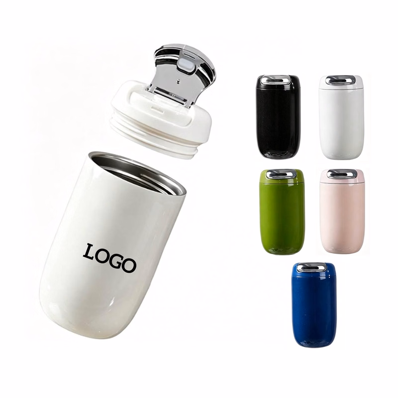 12Oz Cold Keep Egg Shaped Travel Coffee Mug