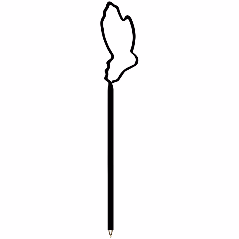 Hands Praying Inkbend Standard, Bent Pen