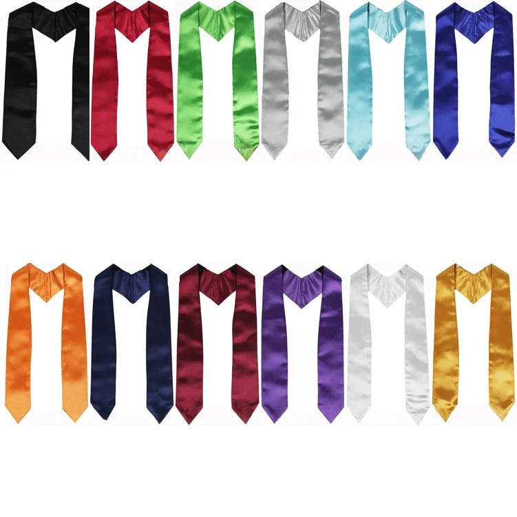 Solid Color Graduation Shawl 1