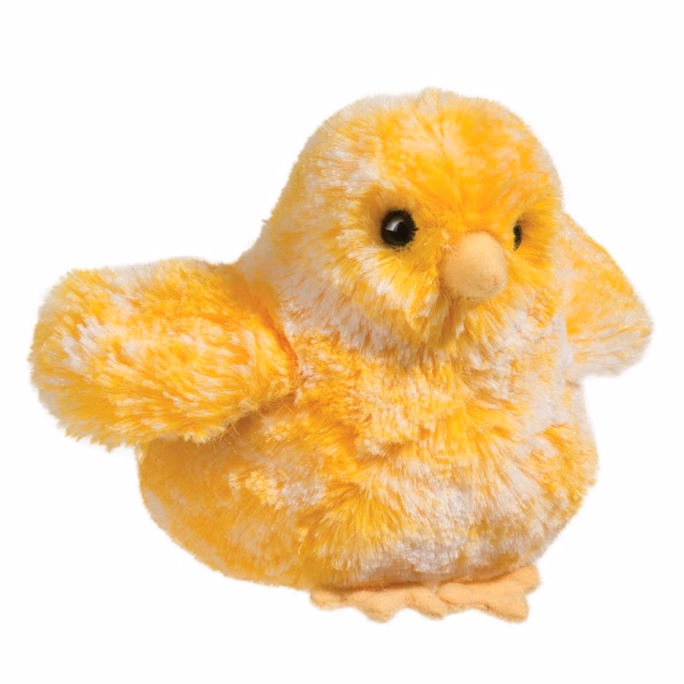 Yellow Multi Chick Stuffed Animal