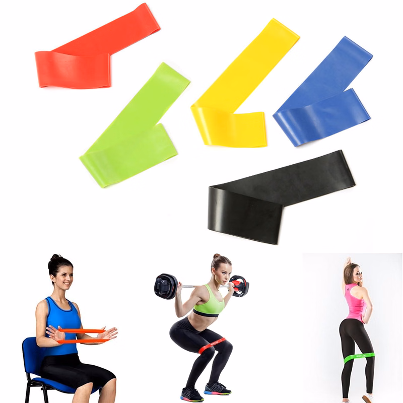 8 pcs Exercise Bands