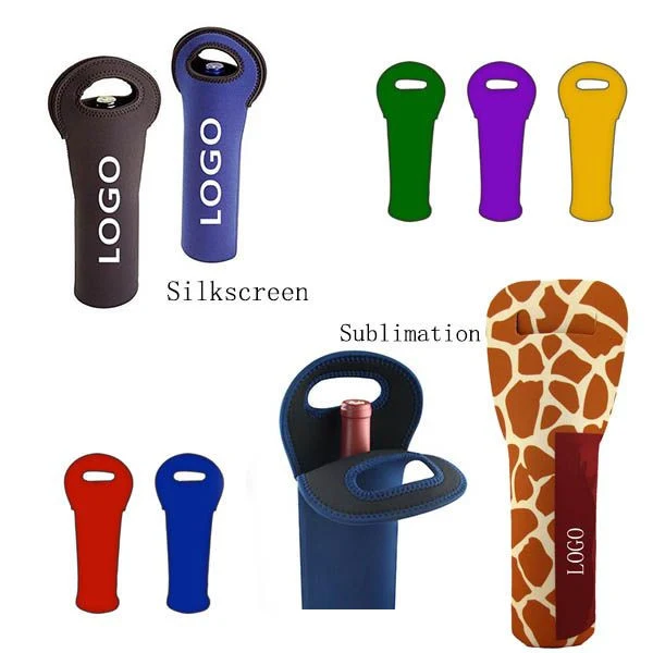Neoprene Single Wine Bottle Holder 1