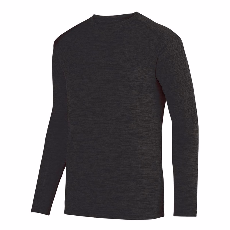 Unisex Shadow Tonal Heather Long Sleeve T-Shirt - 2903