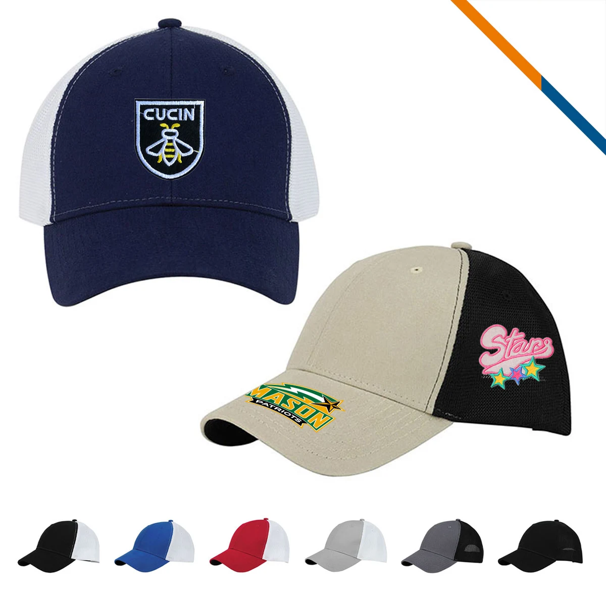 AirTrux Deluxe Brushed Cotton Twill Trucker Performance Cap 1