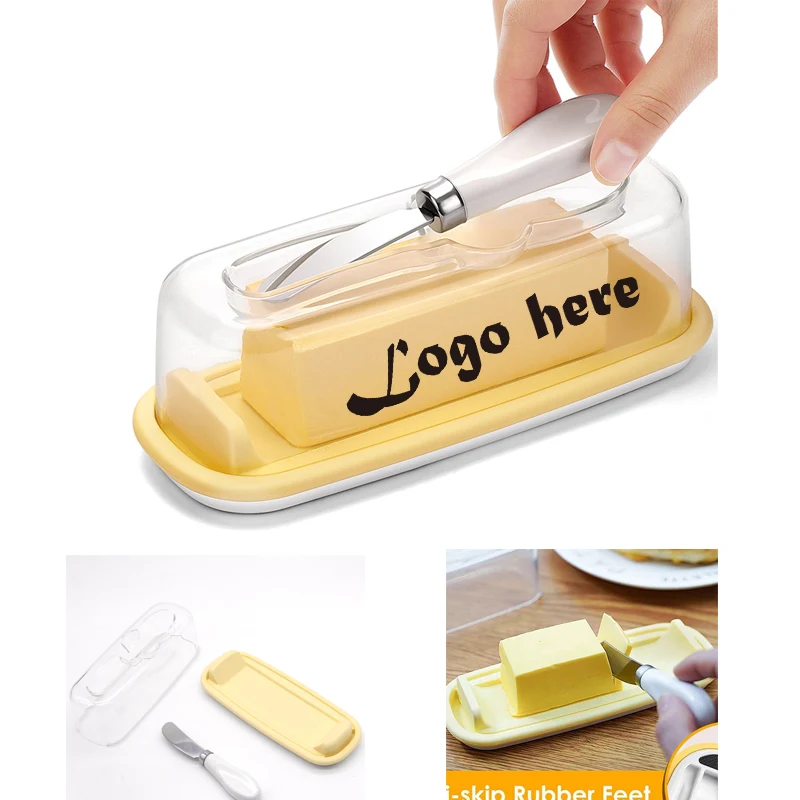 Plastic Clear Bread Butter Holder 1