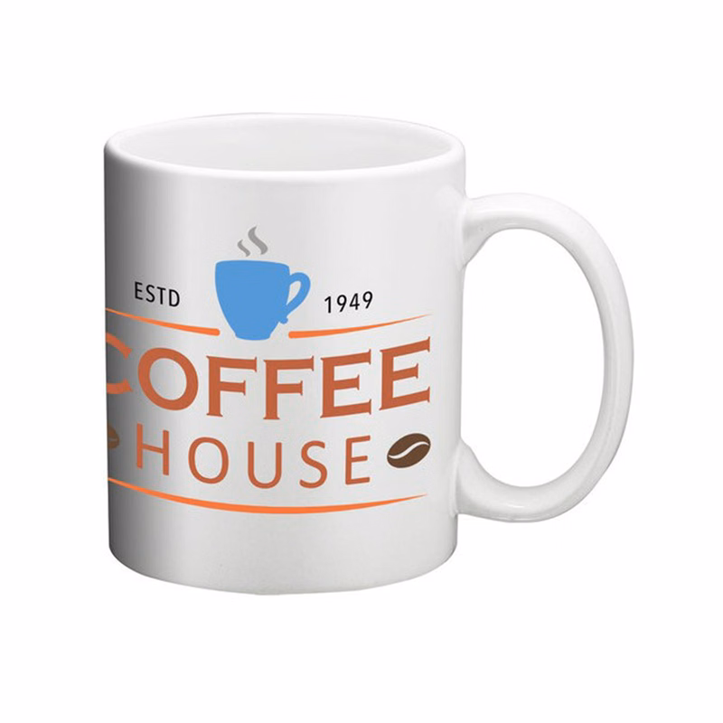 Classic 11 oz C-Handle Sublimation Print Ceramic Mug