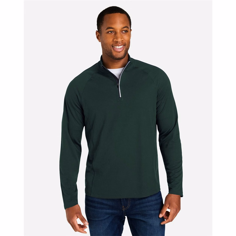 Men's Origin Performance Pique Quarter-Zip Pullover - CE418
