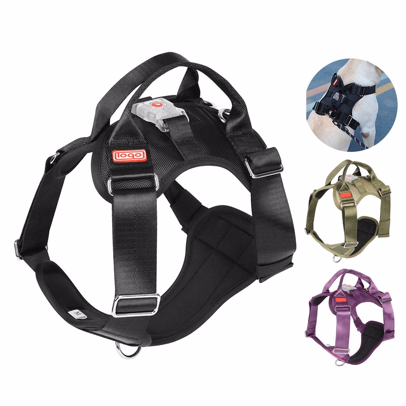 Multiple Sizes Luminous LED Lamp Pet Dog Harness