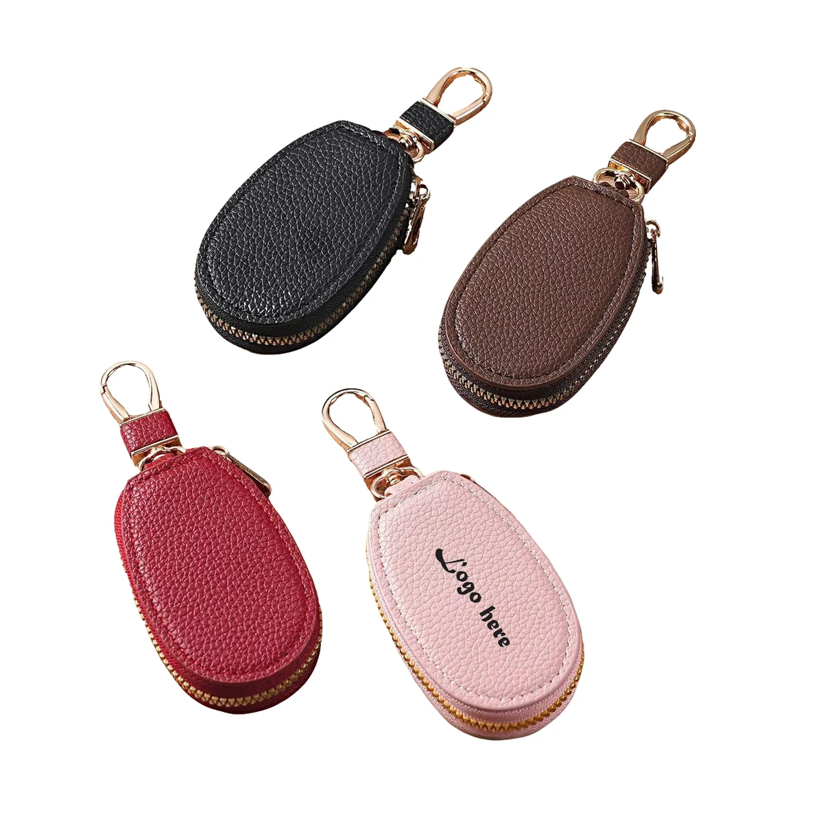 Mini Universal Car Key Case Minimalist Pendant Keychain 1