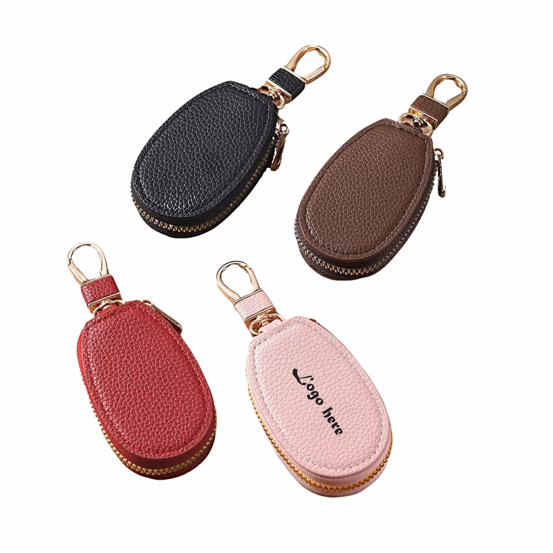Mini Universal Car Key Case Minimalist Pendant Keychain