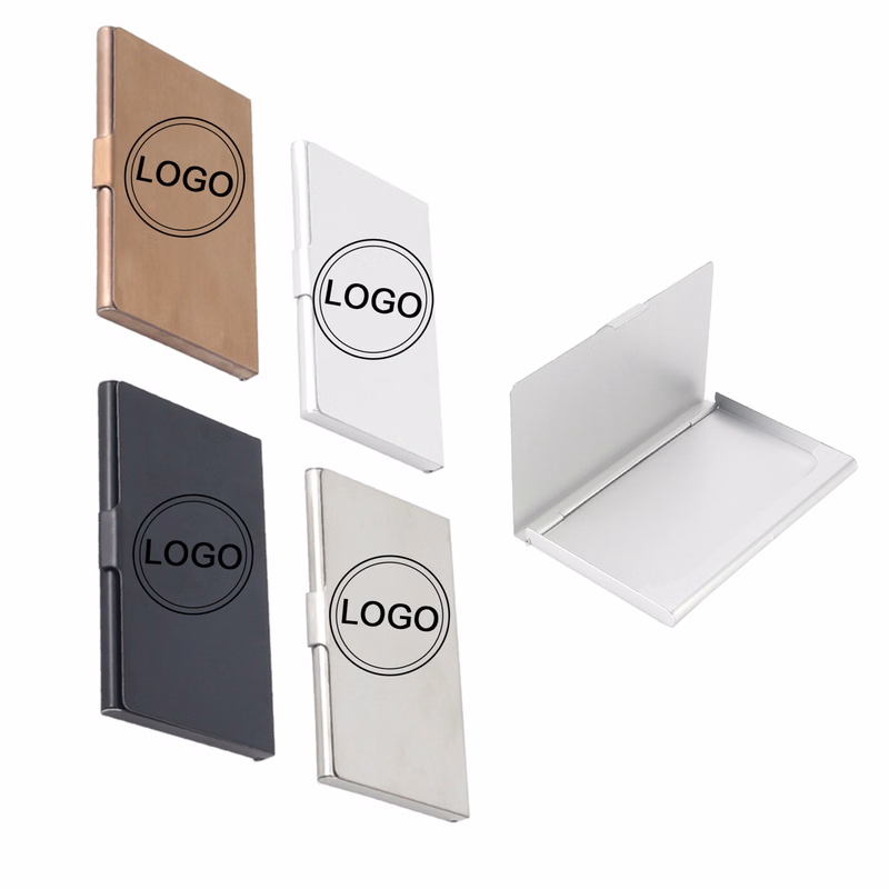 Slim Stainless Steel Business Card Case