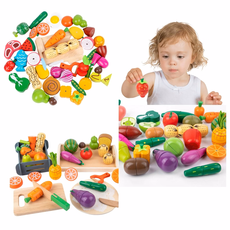 Wooden Kitchen Playset