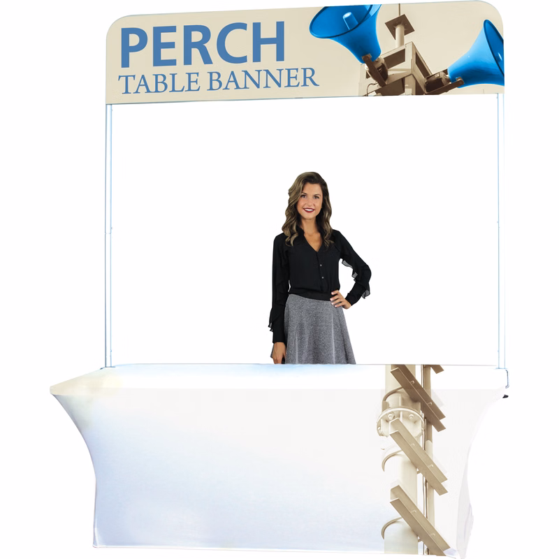Perch 8' Table Pole Banner - Short