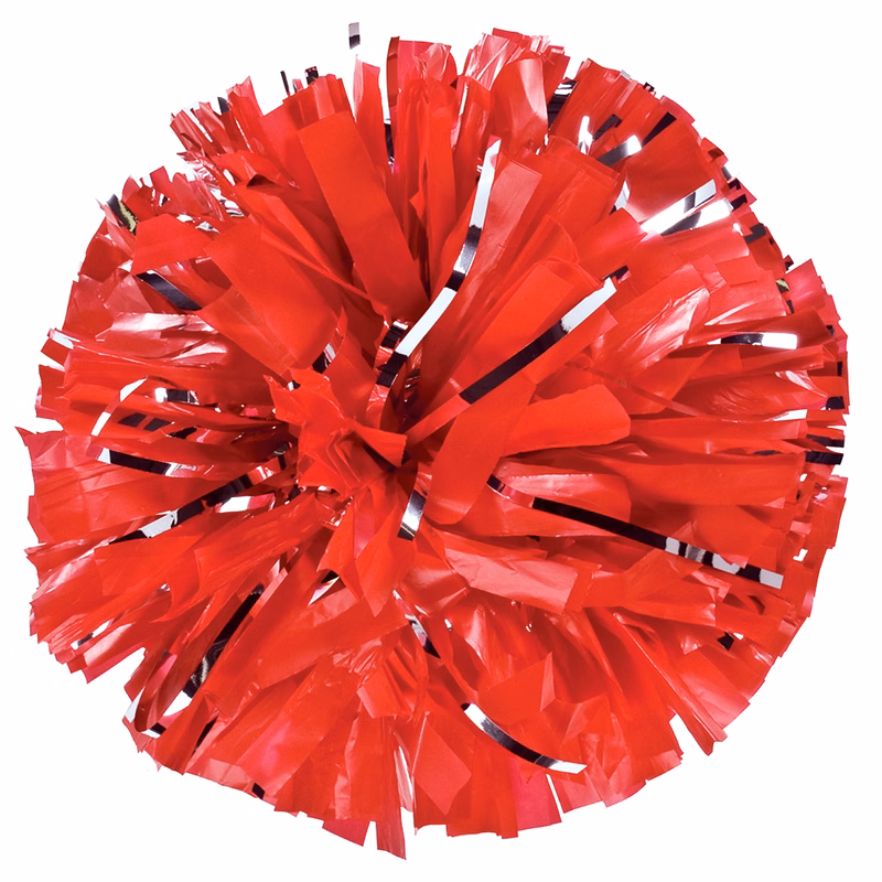 Stock Plastic Show Glitter Pom