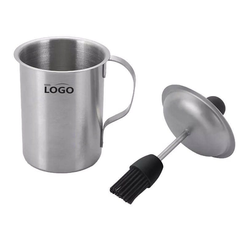 Sauce Pot And Basting Brush Set