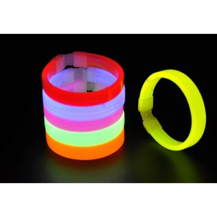 PE Plastic Luminous Sports Wristband Bracelet 1