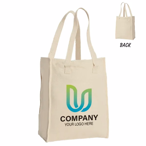 Recycled Cotton Market Bag -11 X 15.5 x 6