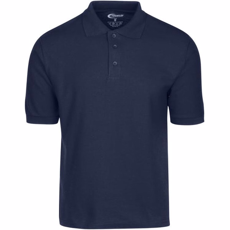 Men's Polo Shirts - Navy Size 2XL