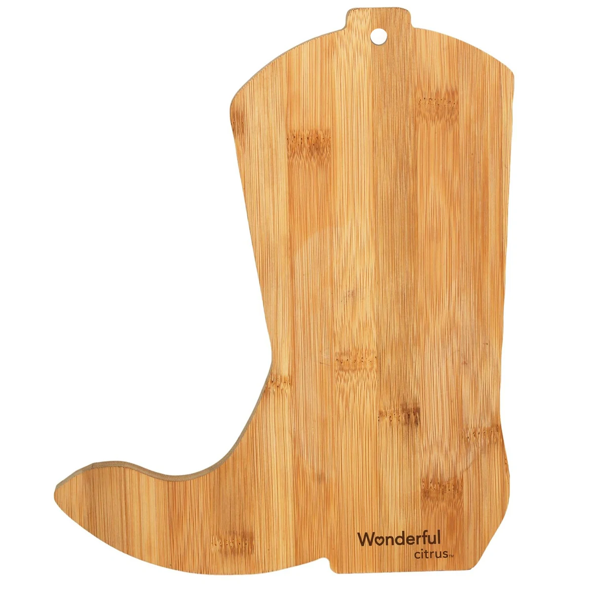 Cowboy Boot Shape Bamboo Cutting Board 1