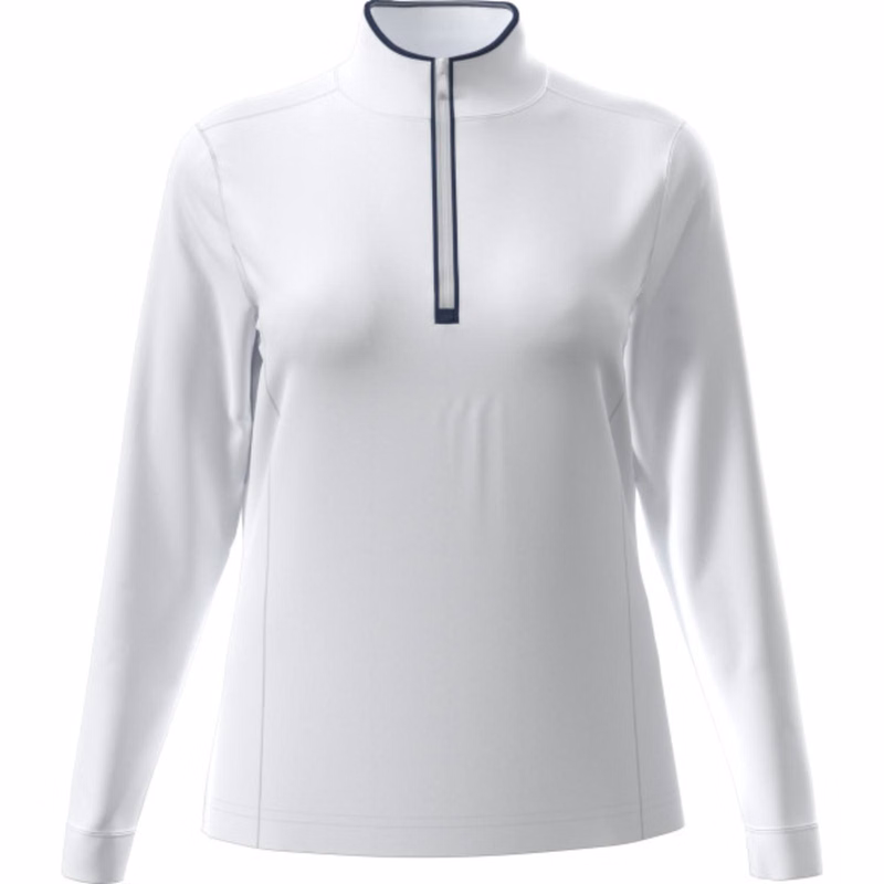Original Penguin® Lightweight Veronica Women's 1/4-Zip Pullover with Custom Logo