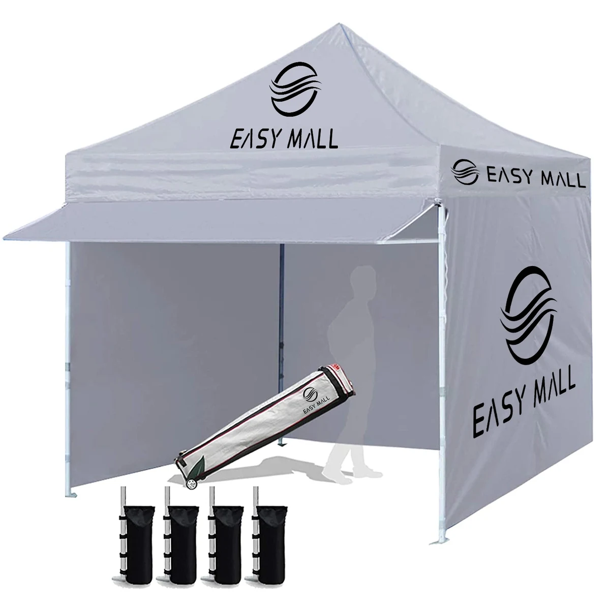 Polyester Tent w/ Full Wall 1