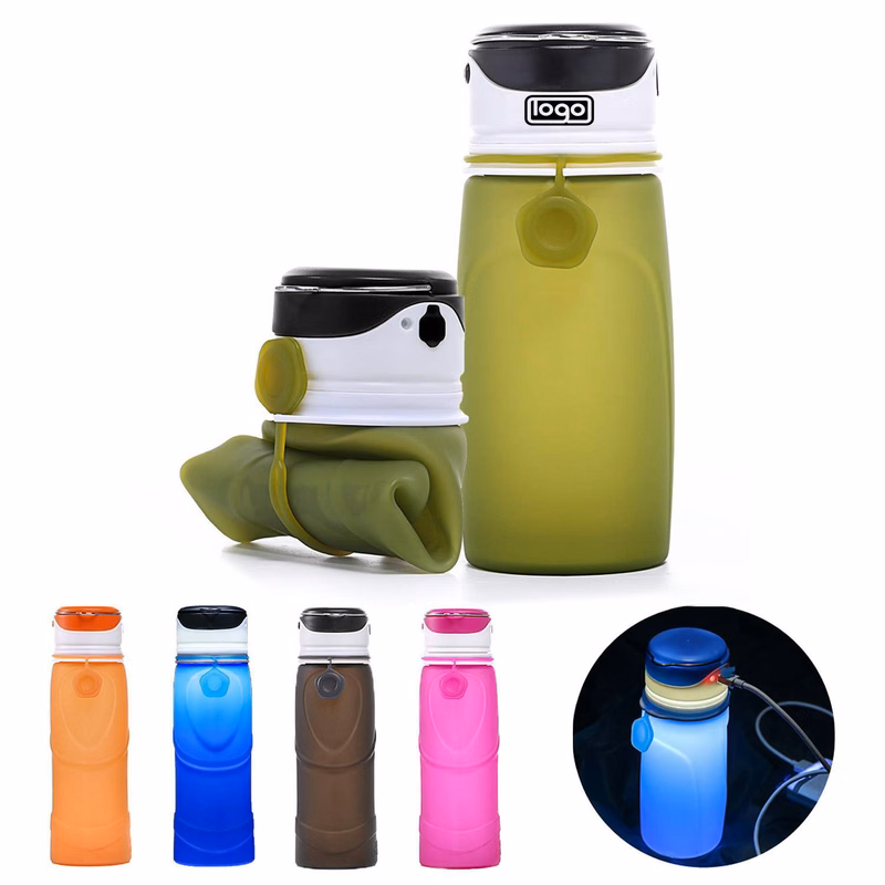 LED Silicone Luminous Water Cup