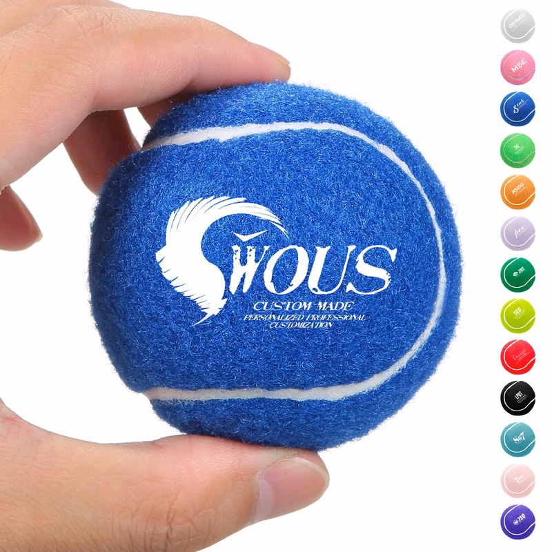 2.5'' Pet-Safe Felt Tennis Ball Chew Toy