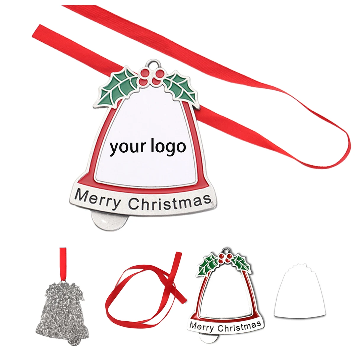 Christmas Tree Pendant Blank DIY 1