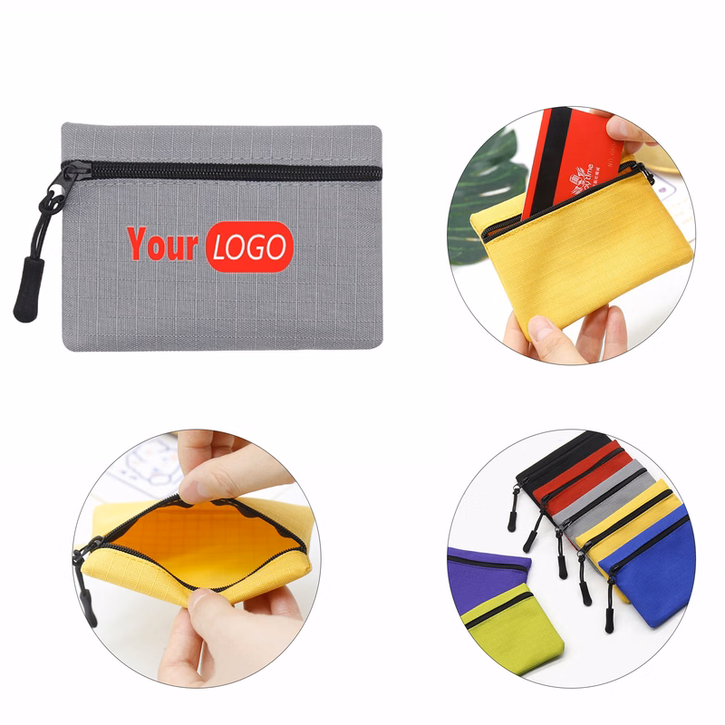 Zip Mini Coin Purse MOQ 1pcs