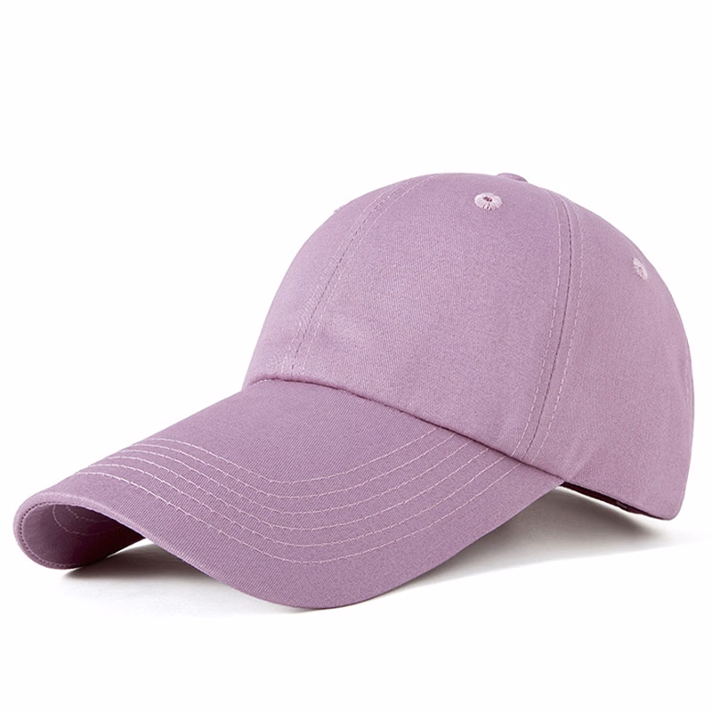 Adjustable Extra Long Bill Baseball Cap Men Women 100% Cotton Visor Hat