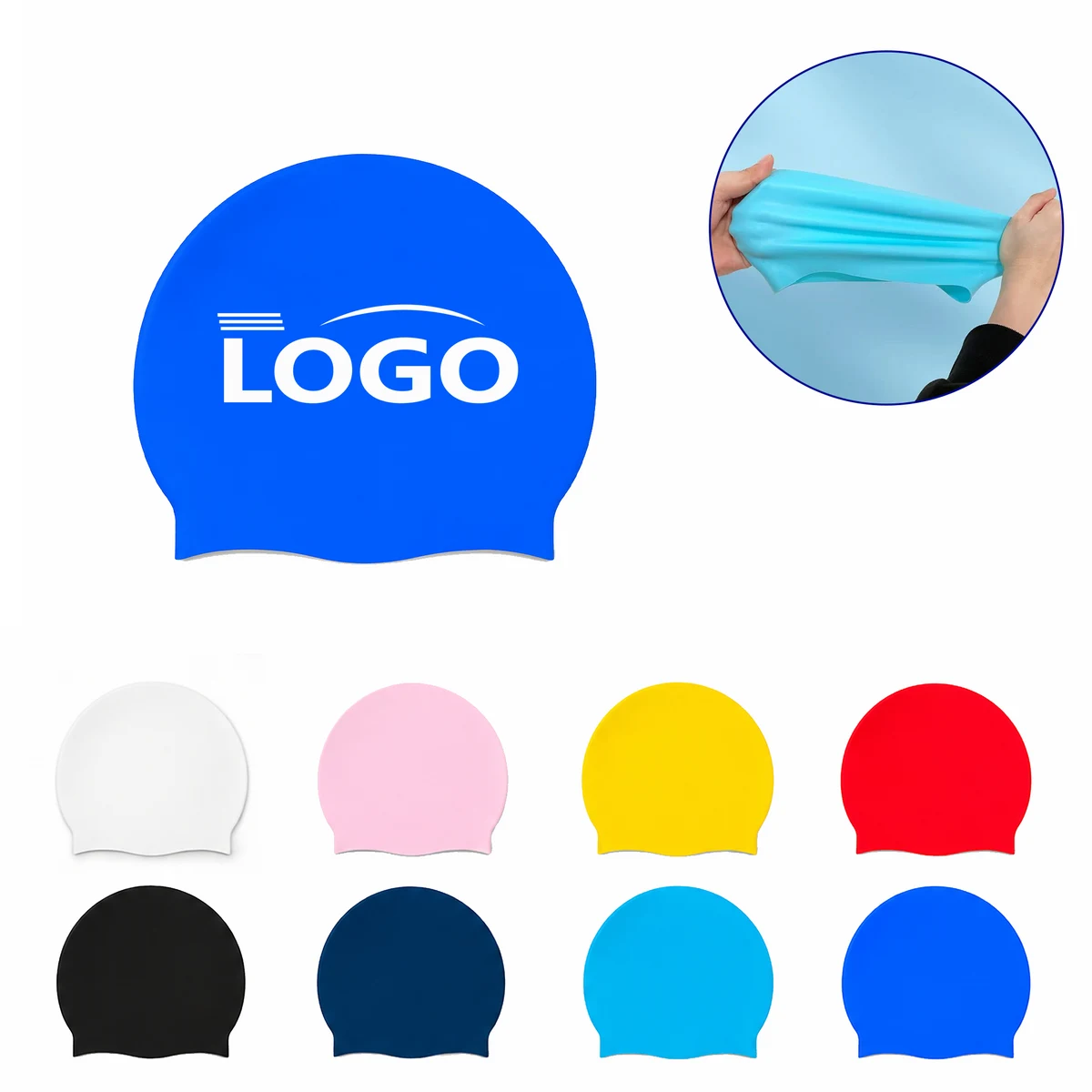 Custom Imprint Silicone Cap 1