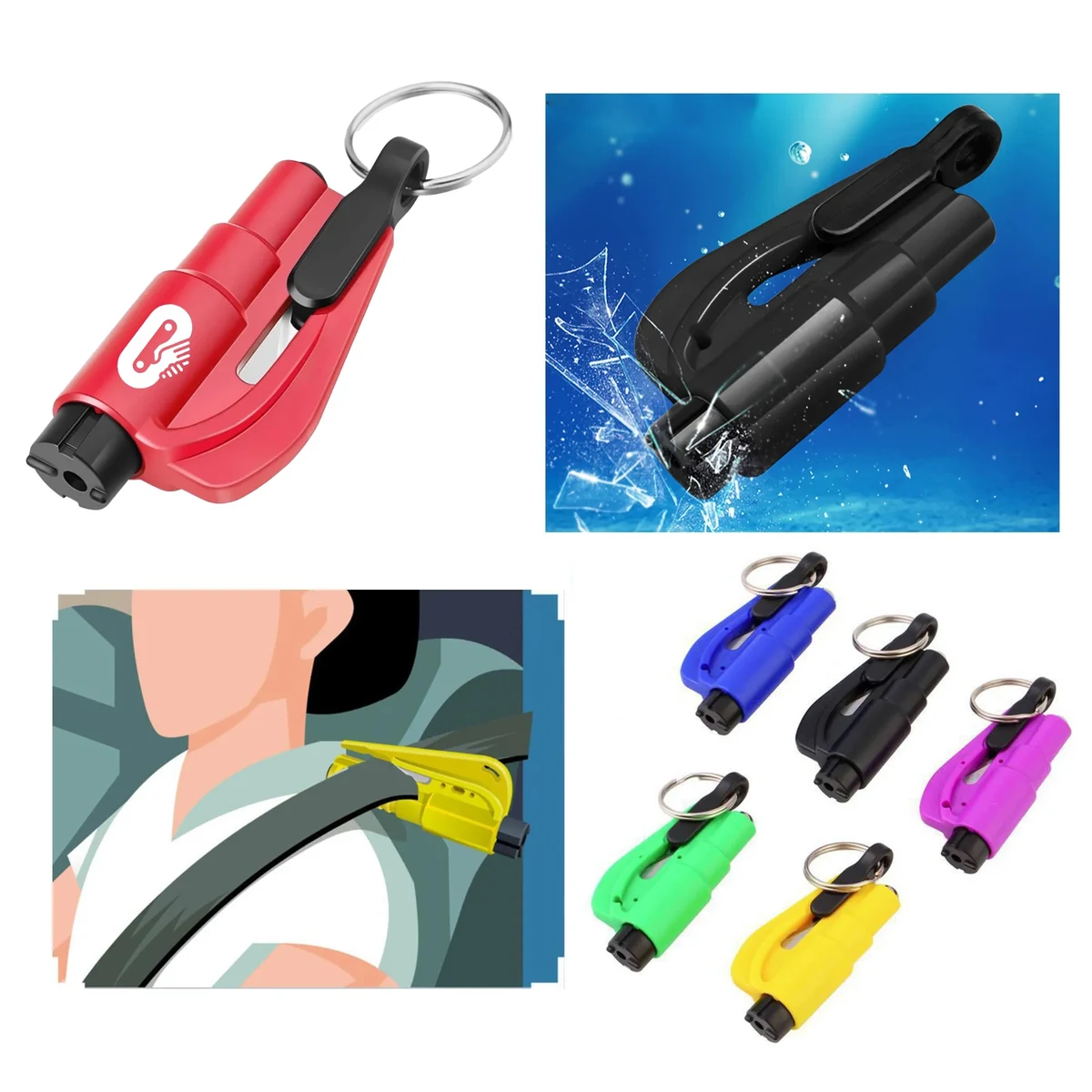 Car Emergency Window Hammer 1