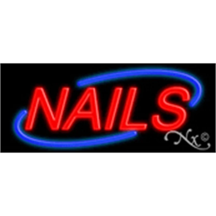 Nails Economic Neon Sign 1