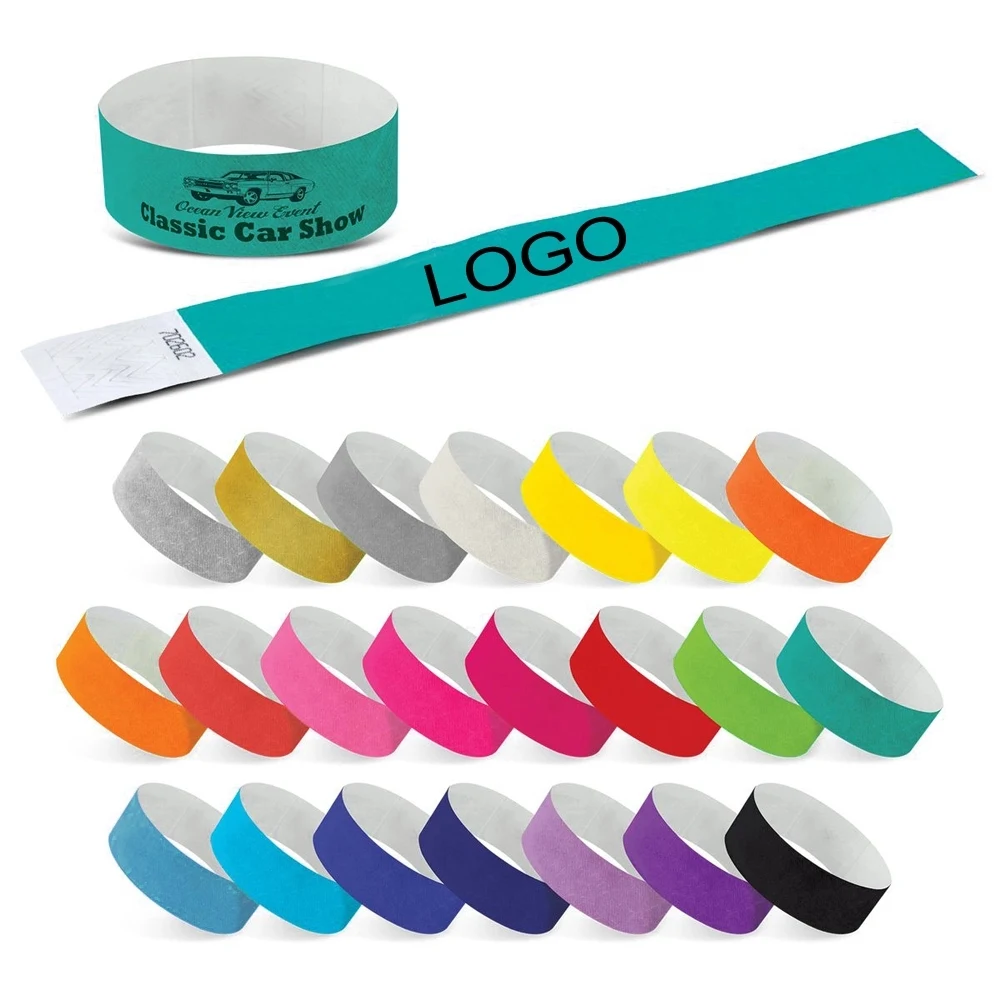 CUSTOM DISPOSABLE WATERPROOF WRISTBANDS 1