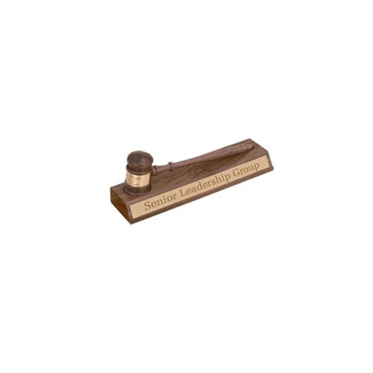 Gavel Desk Stand - American Walnut 1