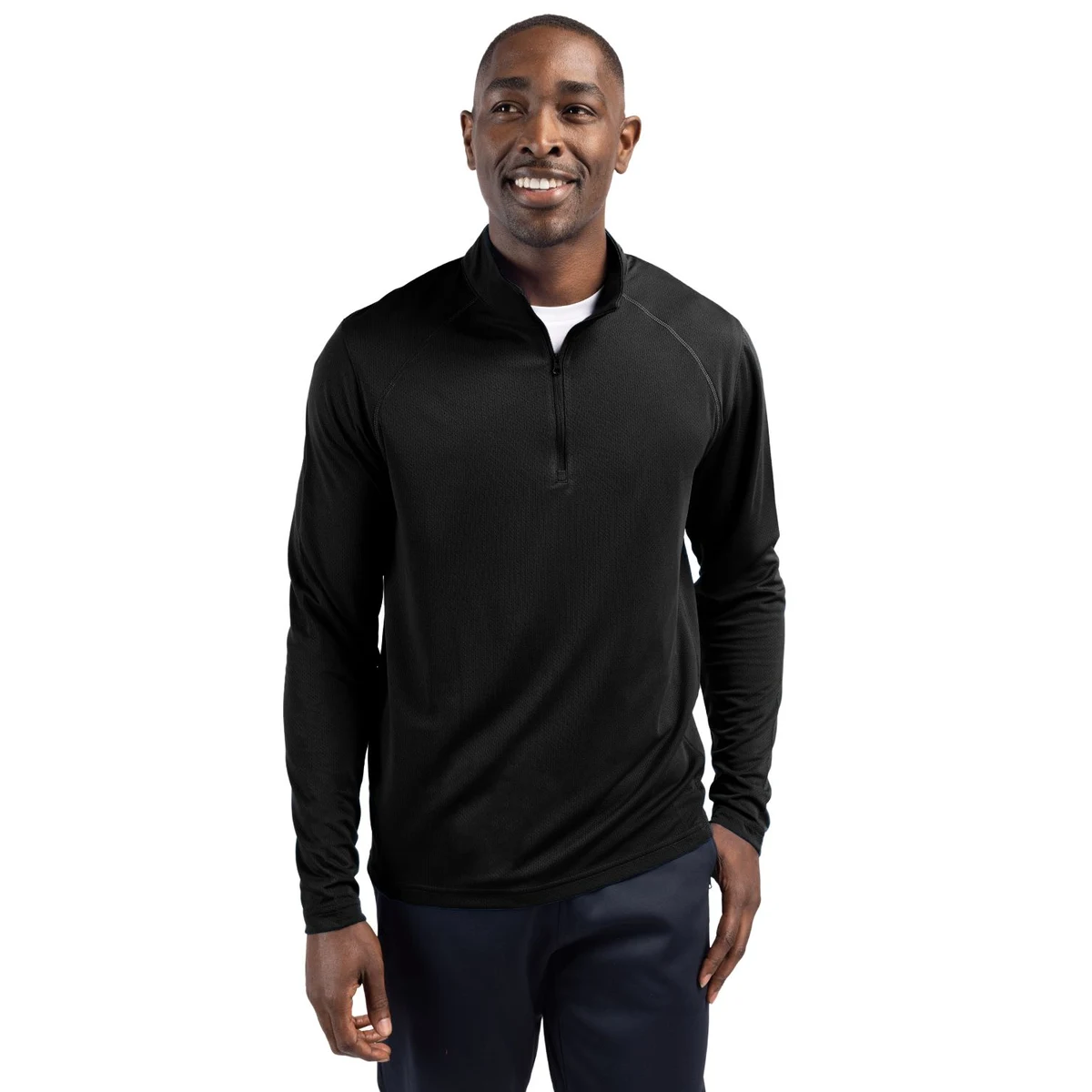 Clique Ice Pique Tech Mens Half Zip 1