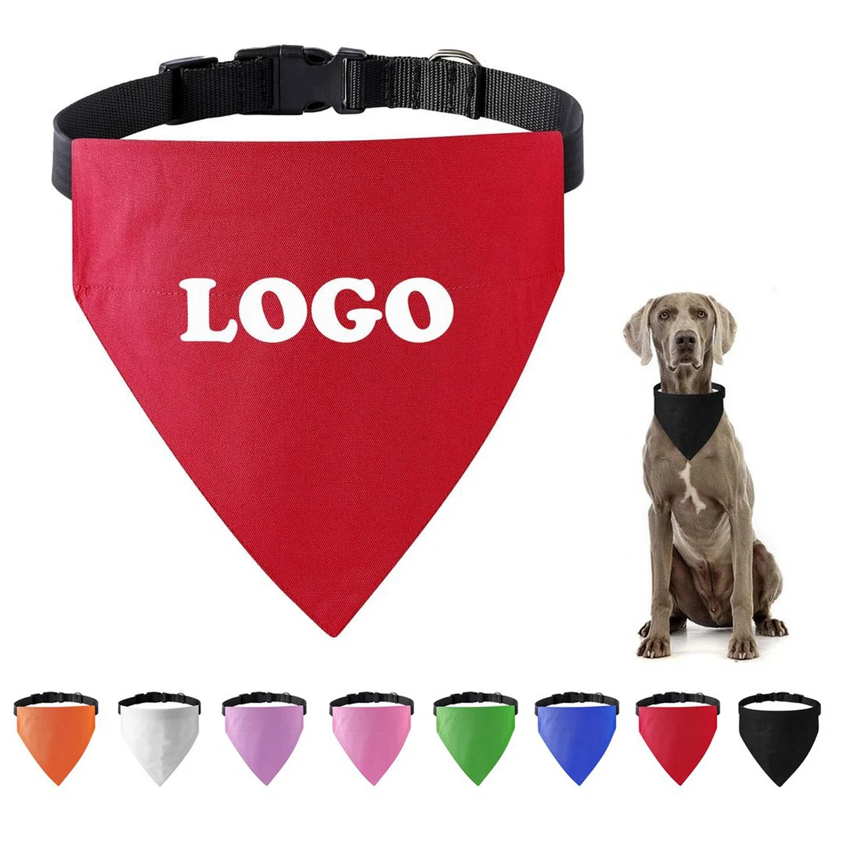Cotton Adjustable Pet Bandana for Daily Wear 1