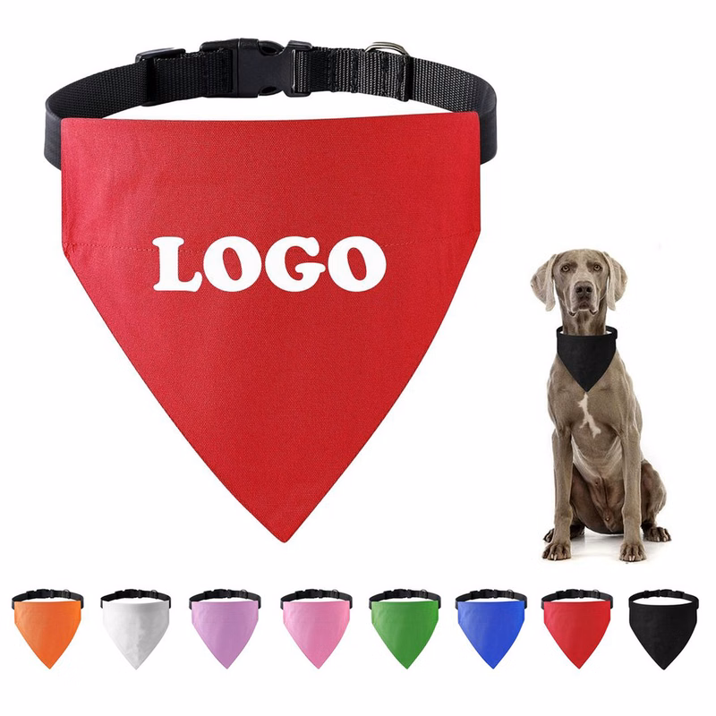 Cotton Adjustable Pet Bandana for Daily Wear