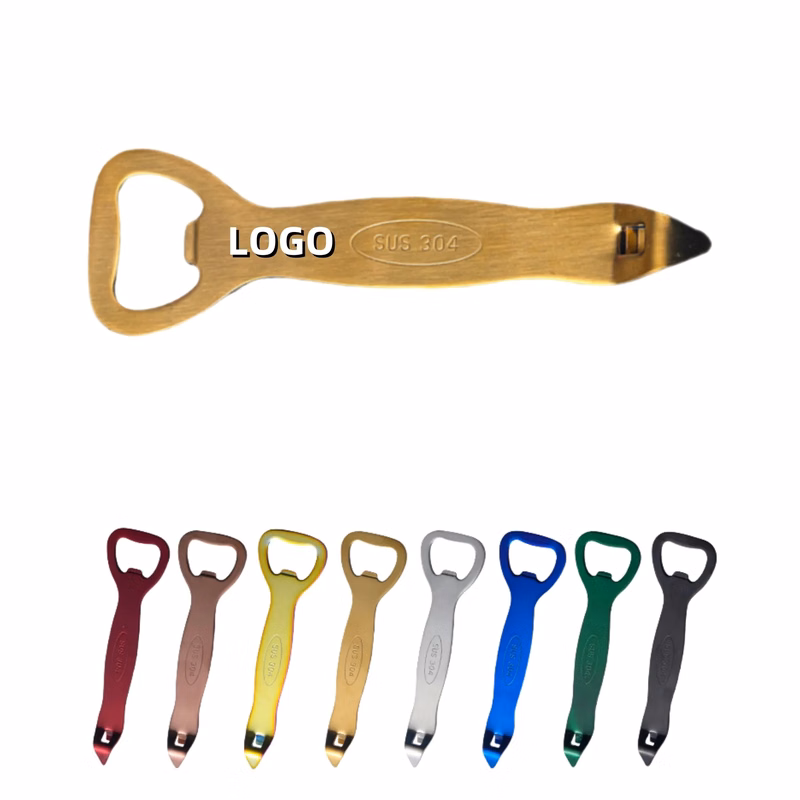 304 Stainless Steel Double-Ended Bottle Opener