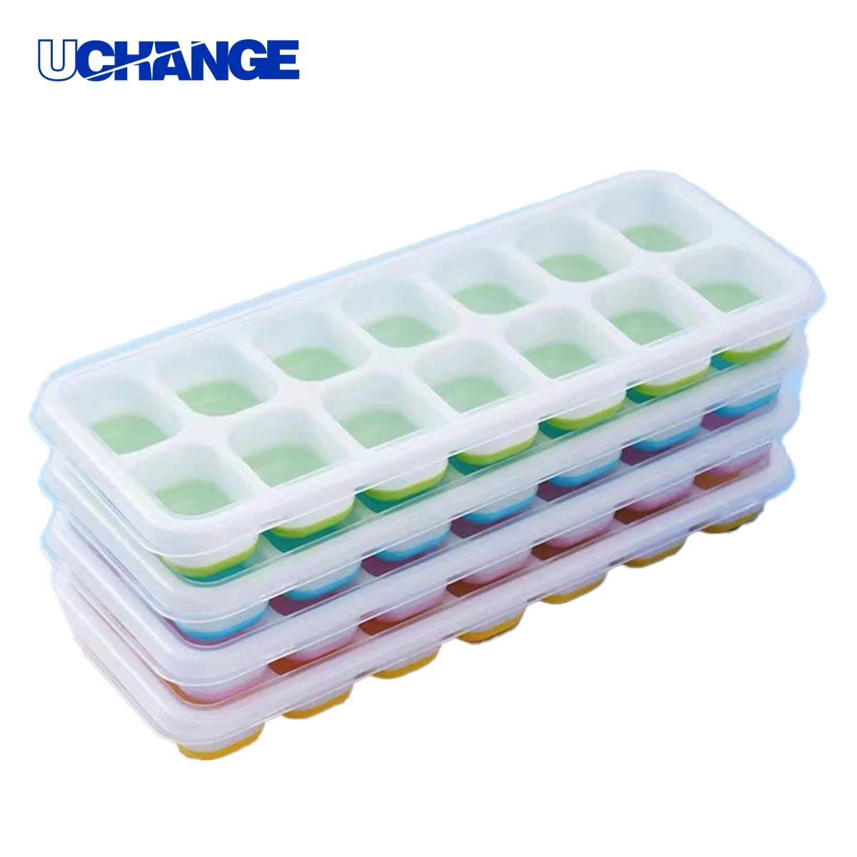 14-Cavity Silicone Ice Cube Tray 1