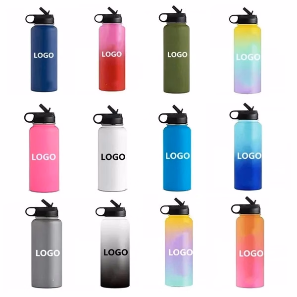 32oz Outdoor Sports Stainless Steel Bottle