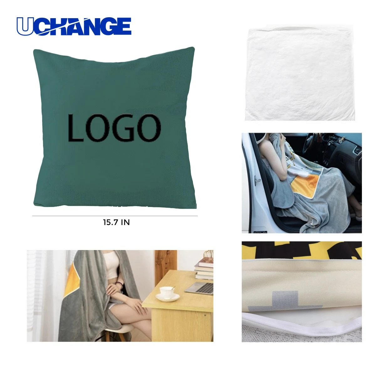 Durable Canvas Throw Pillow for Home Decor 1