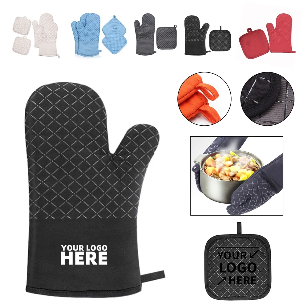 Oven Mitt And Pot Holder Set 1