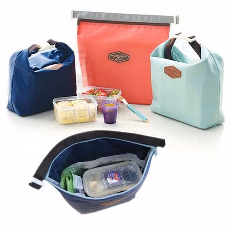 Folding Washable Insulated Cold Storage Pouch Type Lunch Bag